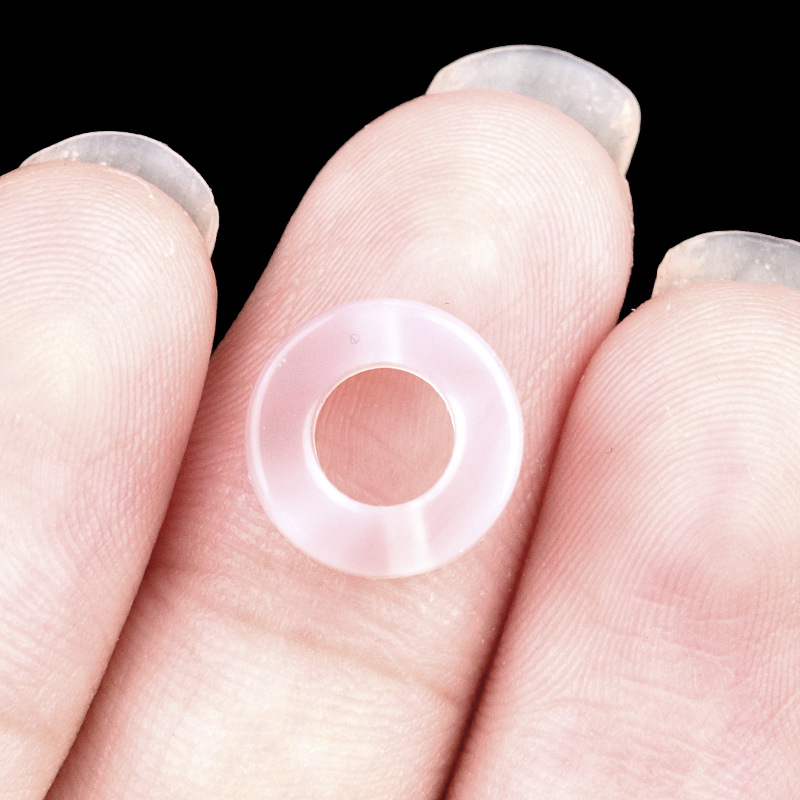 8:White agate (10mm circle)