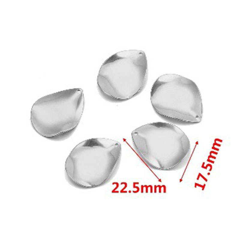 6:Steel color water droplets