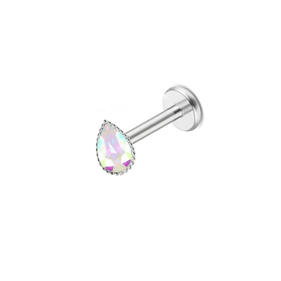 6:AB water drop-lip nail