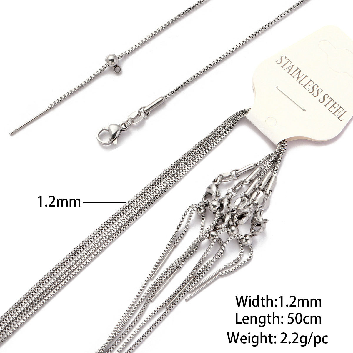 1:1.2mm box universal chain