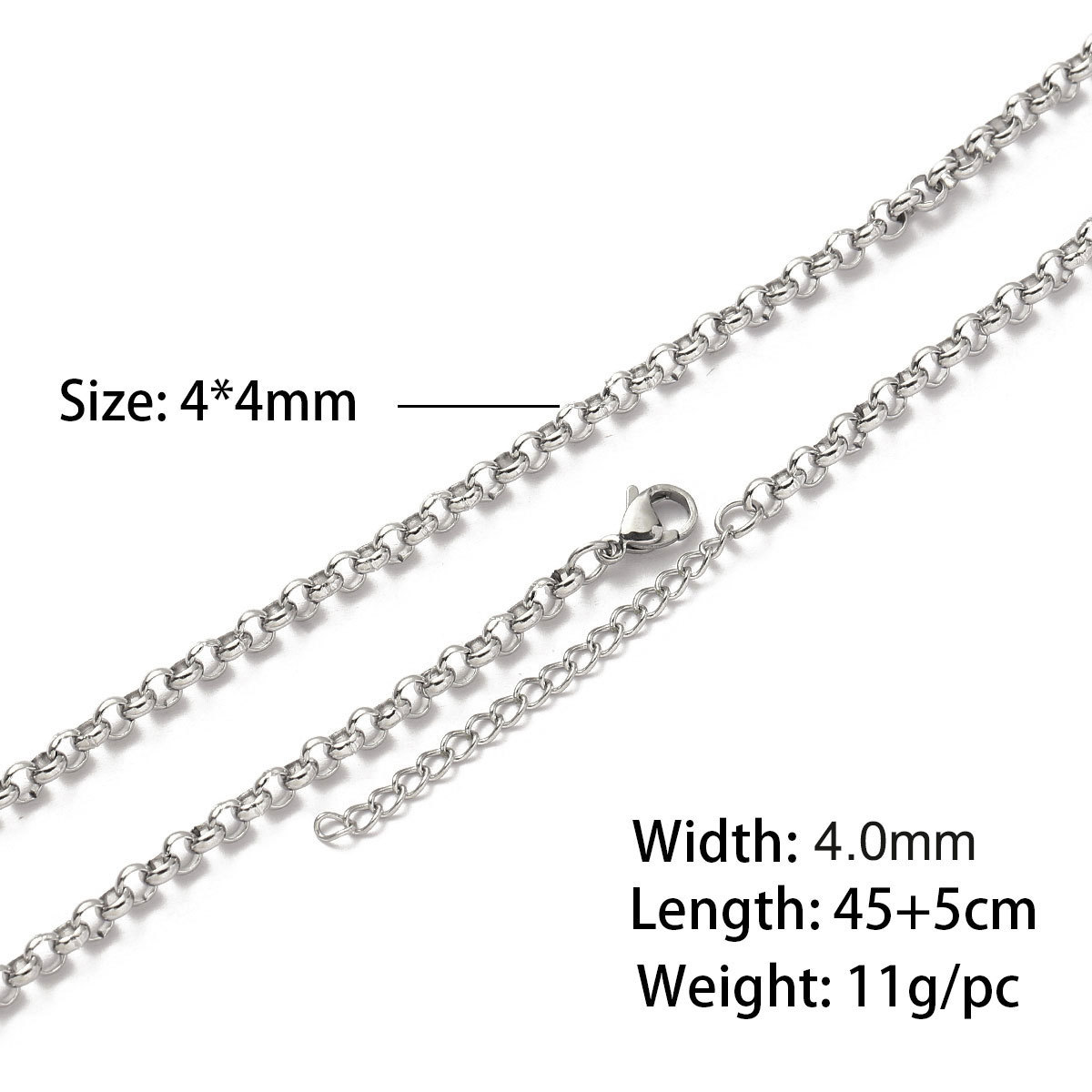 5:4.0 square pearl 45 and 5cm