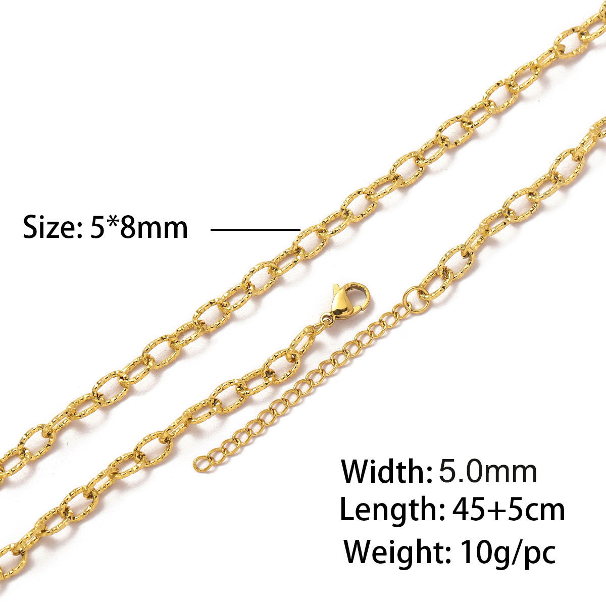 8:1.2 cross flower gold 45 and 5cm