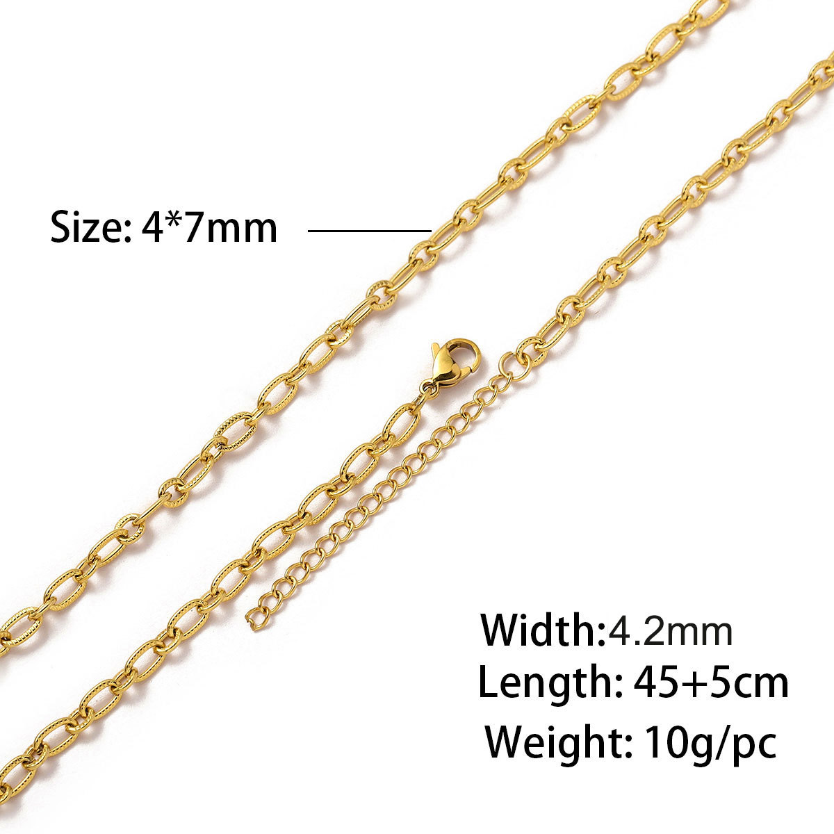 18:1.0 embossed 1:1 gold 45 and 5cm