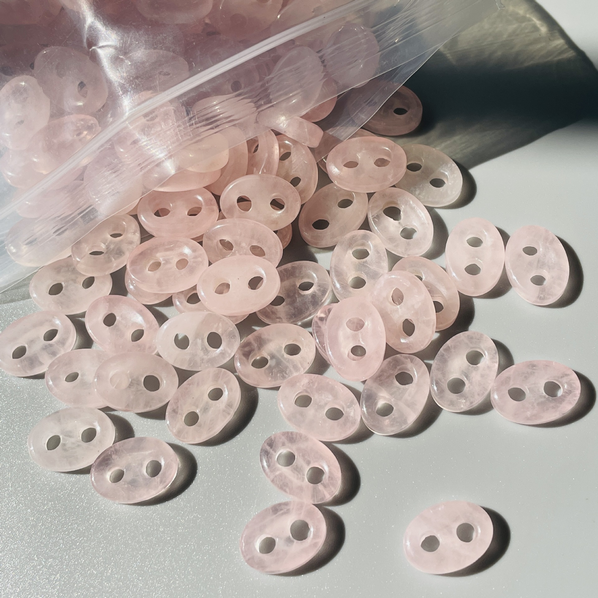 2:Pink crystal [14*10 * 4MM]]