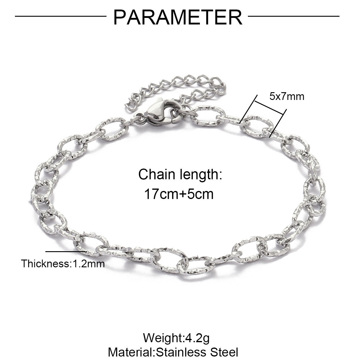 1:1.2 cross pattern 17 and 5 steel color