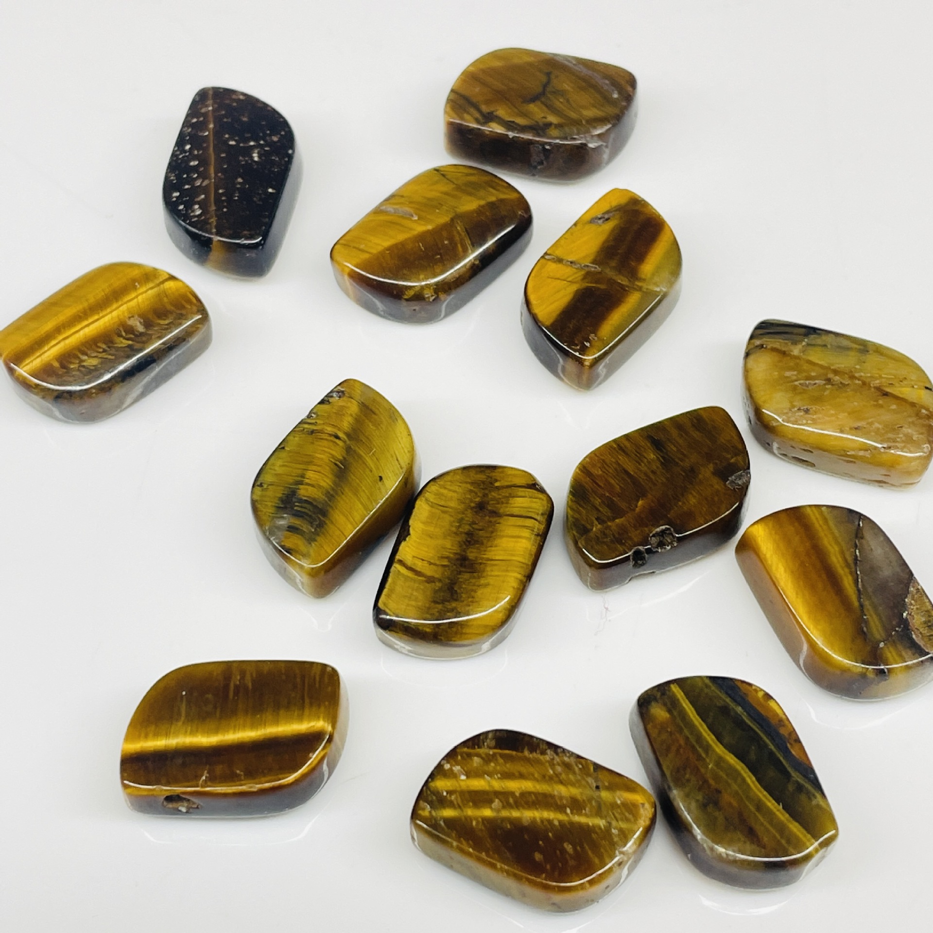 11:Tiger Eye Stone [15*10 * 6MM]]