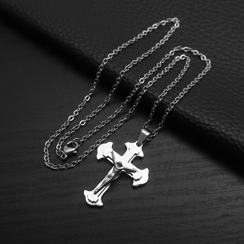 Glossy steel color with 2mm50cm o-shaped chain