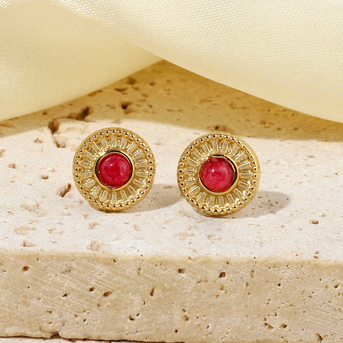 1:Plum red stone