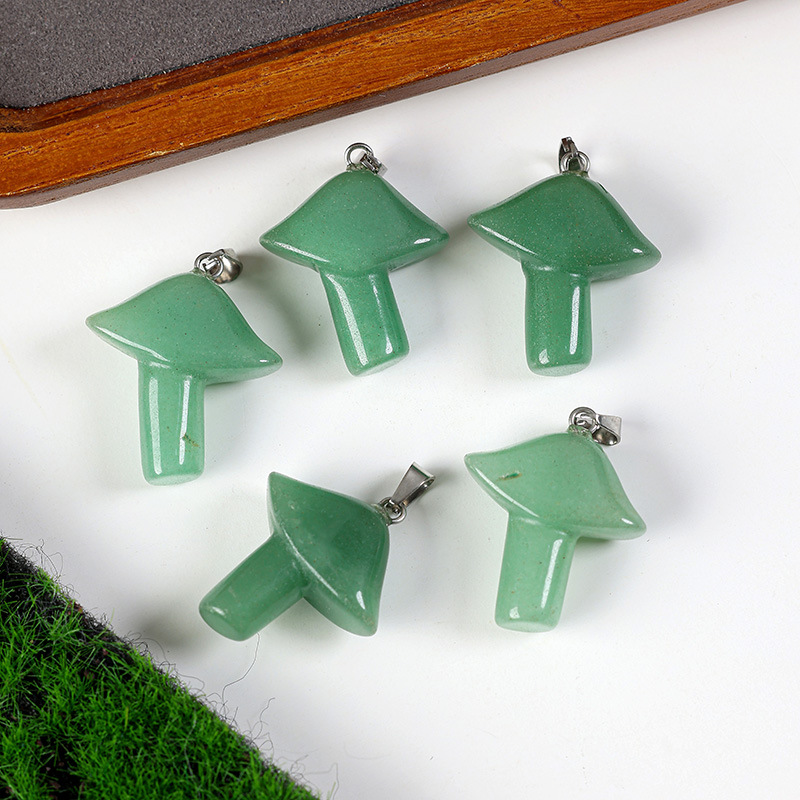 One green aventurine