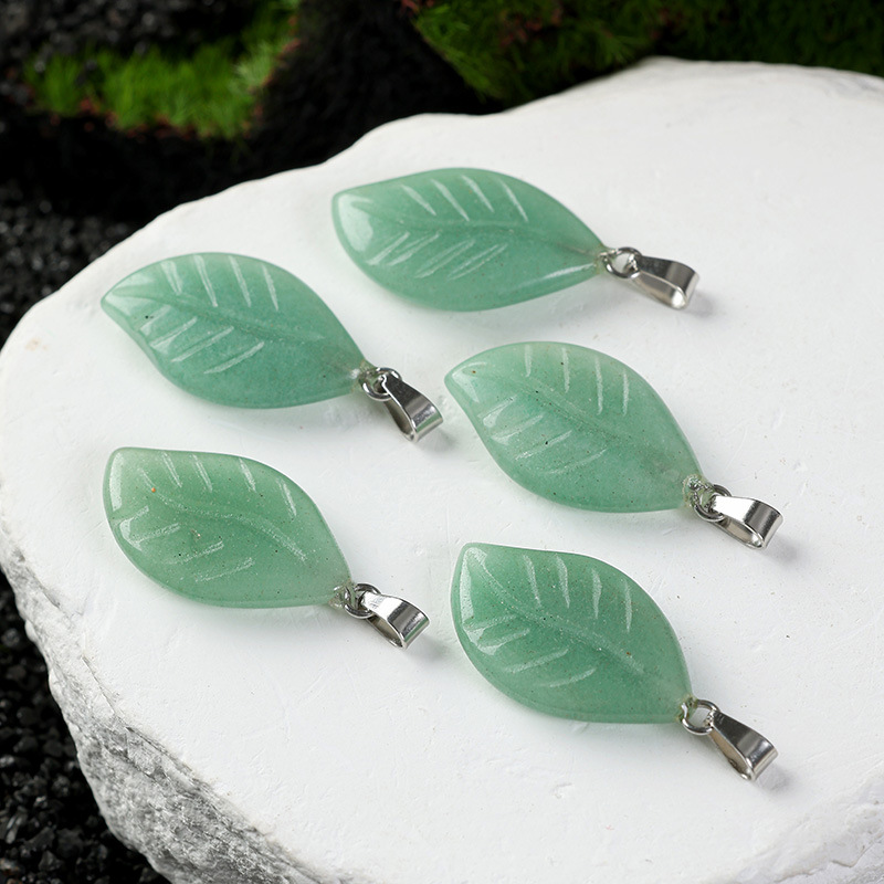 A green aventurine pendant