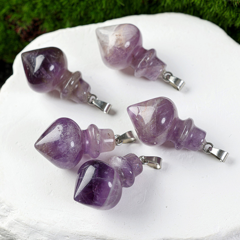 A amethyst pendant