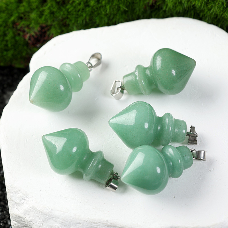 A green aventurine pendant