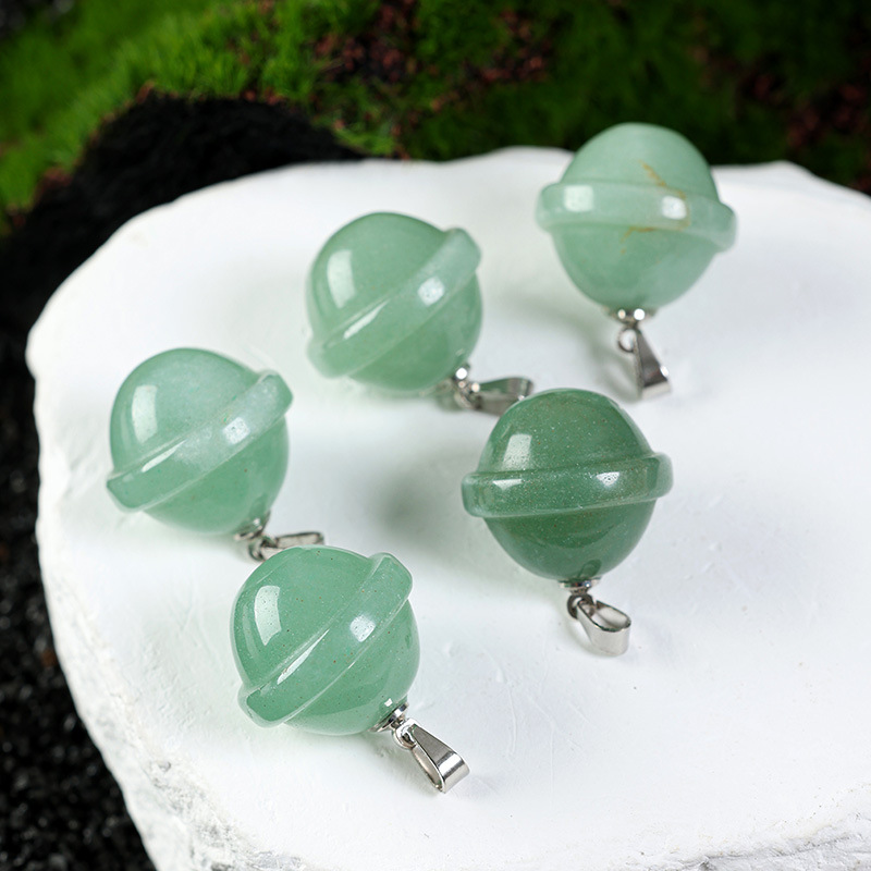 A green aventurine pendant