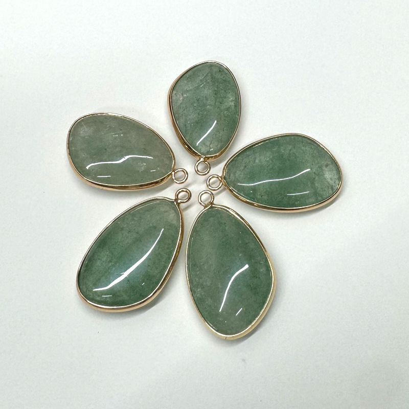 one green strawberry crystal