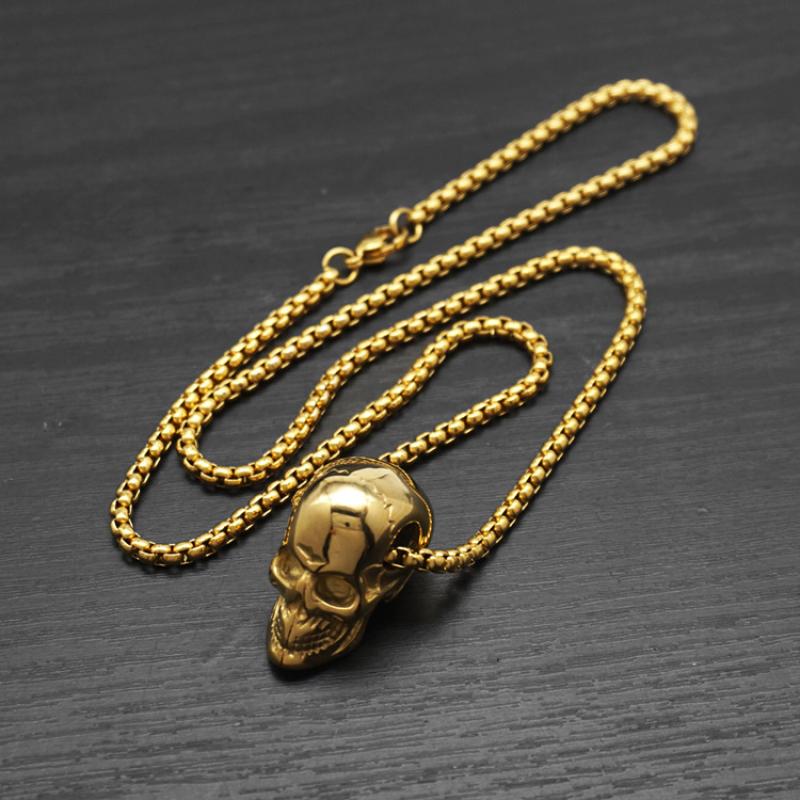 4 Gold with 3mm60cm square pearl chain