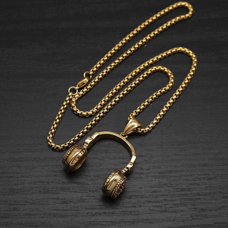 4:Gold with 60cm gold square Pearl Chain