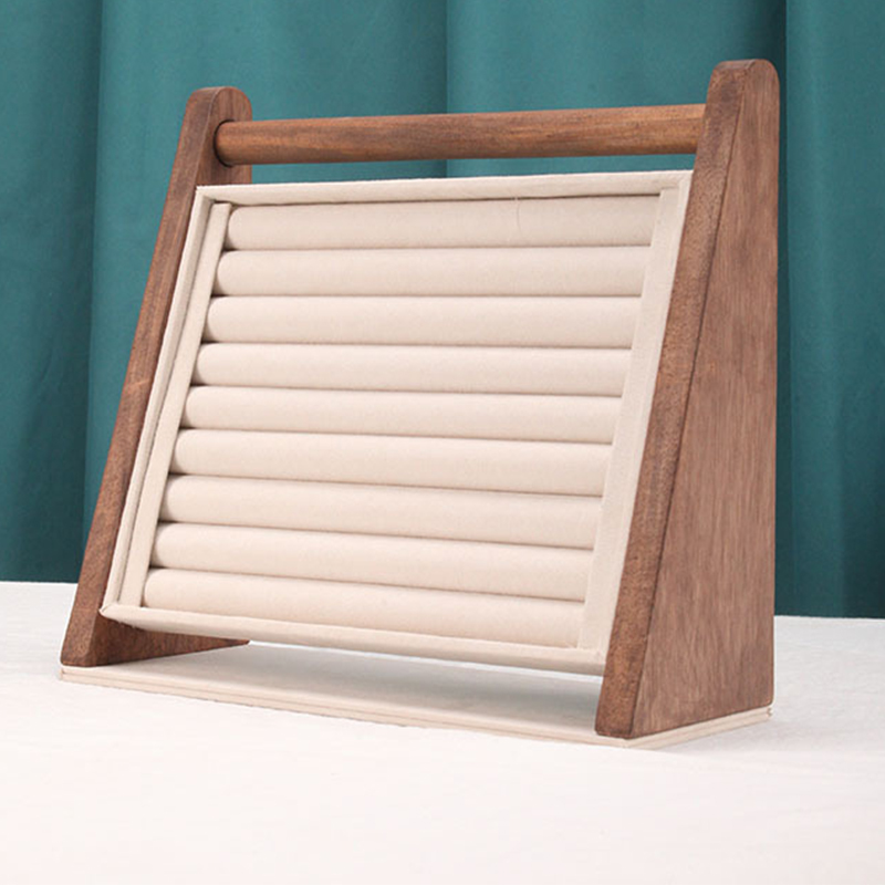 3:beige velvet (walnut color)