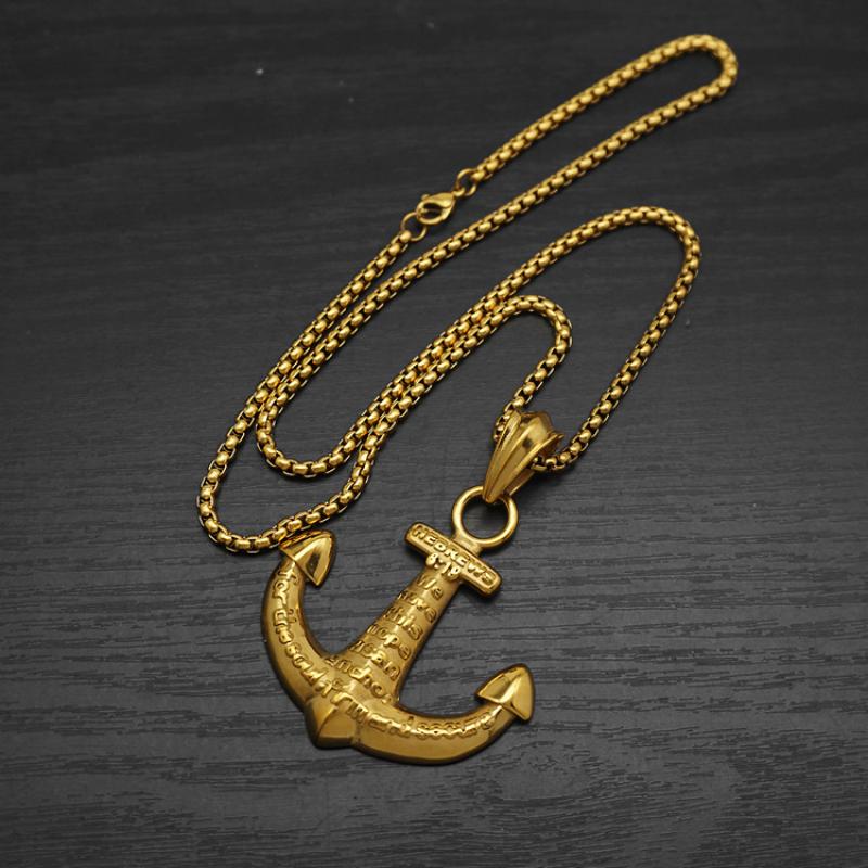 4:Gold with 60cm square pearl chain