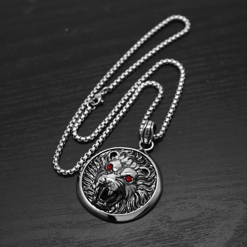 2:Red eye with 60cm square pearl chain