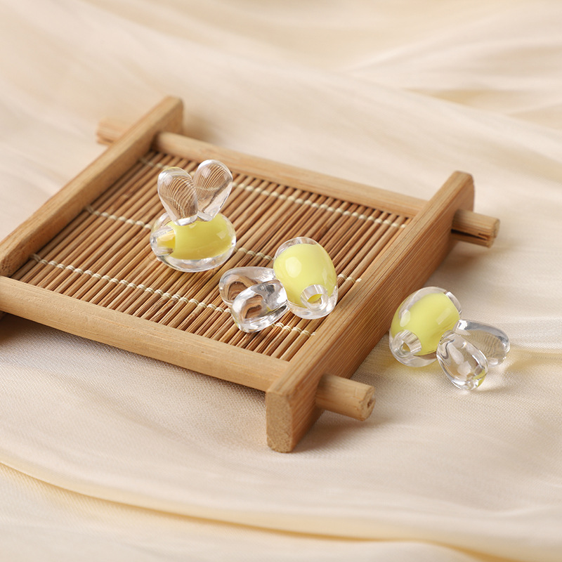 Yellow Small size 12*15mm hole 2mm