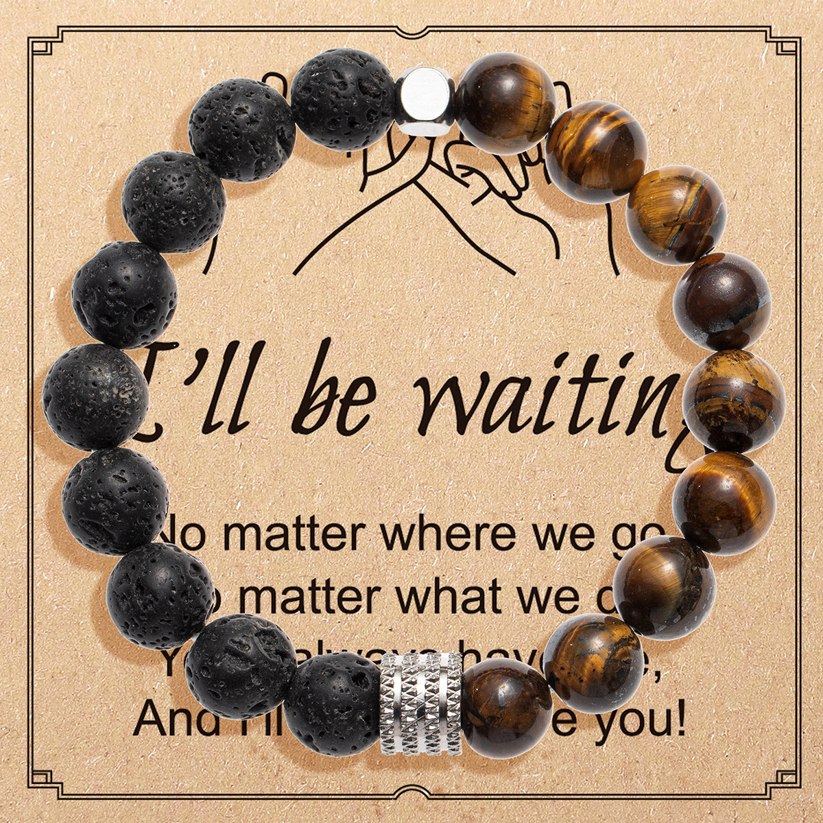 2443-03 yellow tiger stone   card