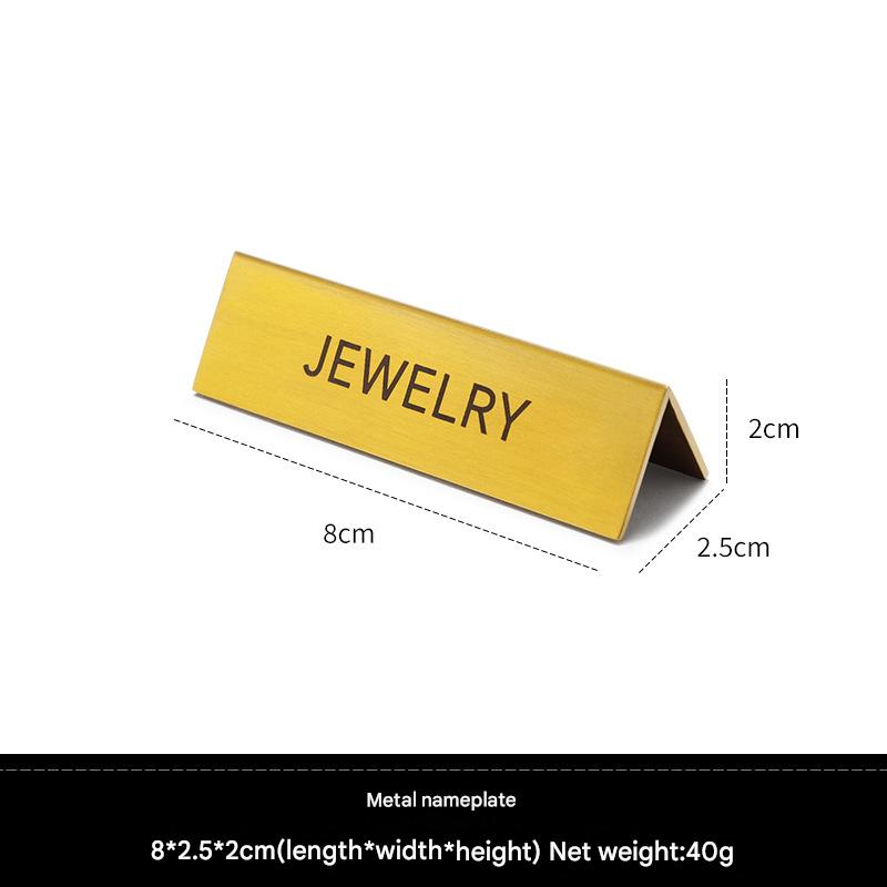 13:Metal nameplate