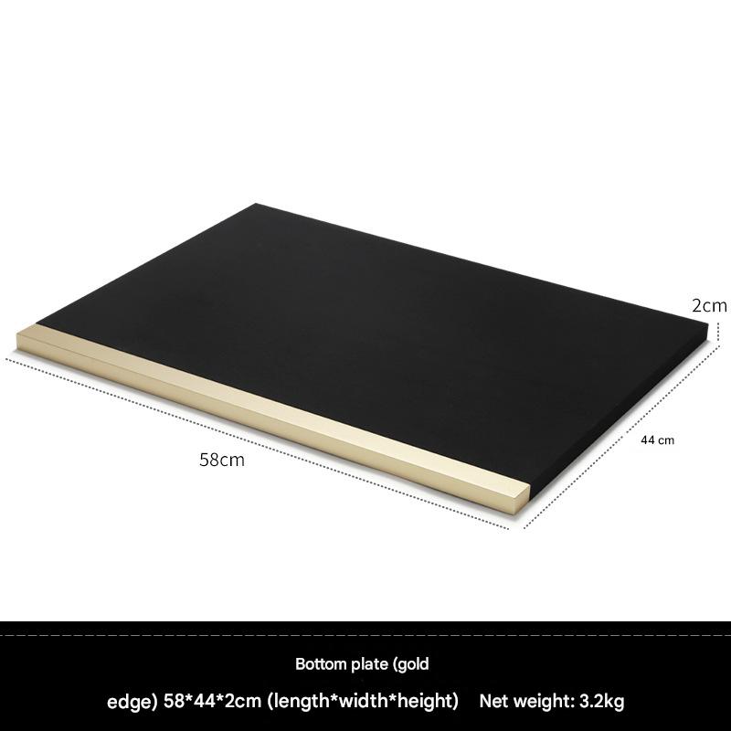 21:Painted edge bottom plate