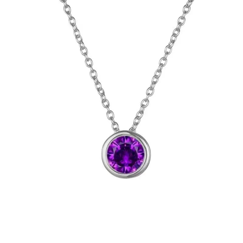 14:【2月】white gold purple diamond