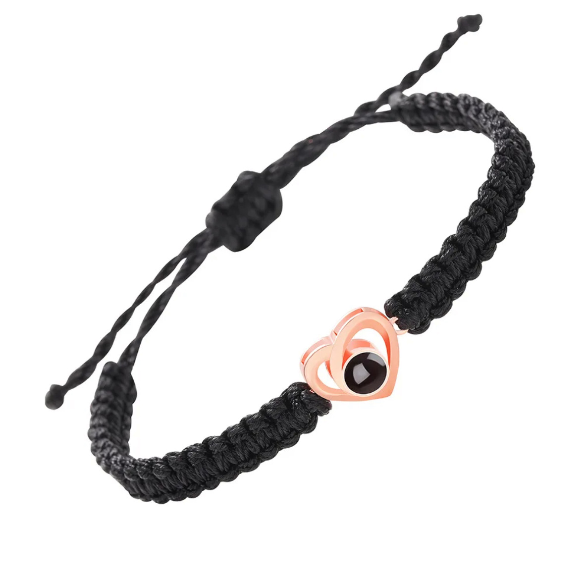 3:Black Rope Rose Gold