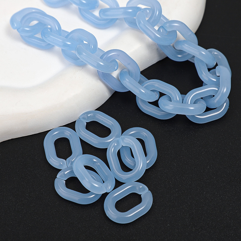 Semi transparent light blue