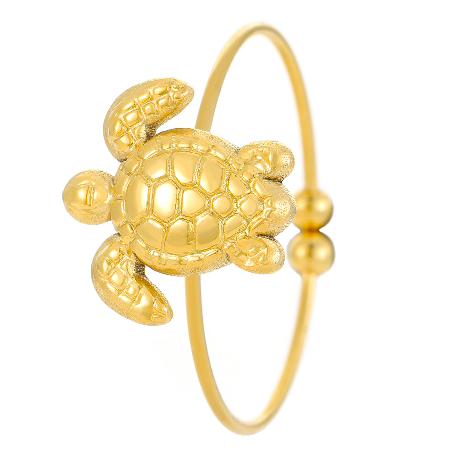 5:05 18k True Gold Sea Turtle N-1019