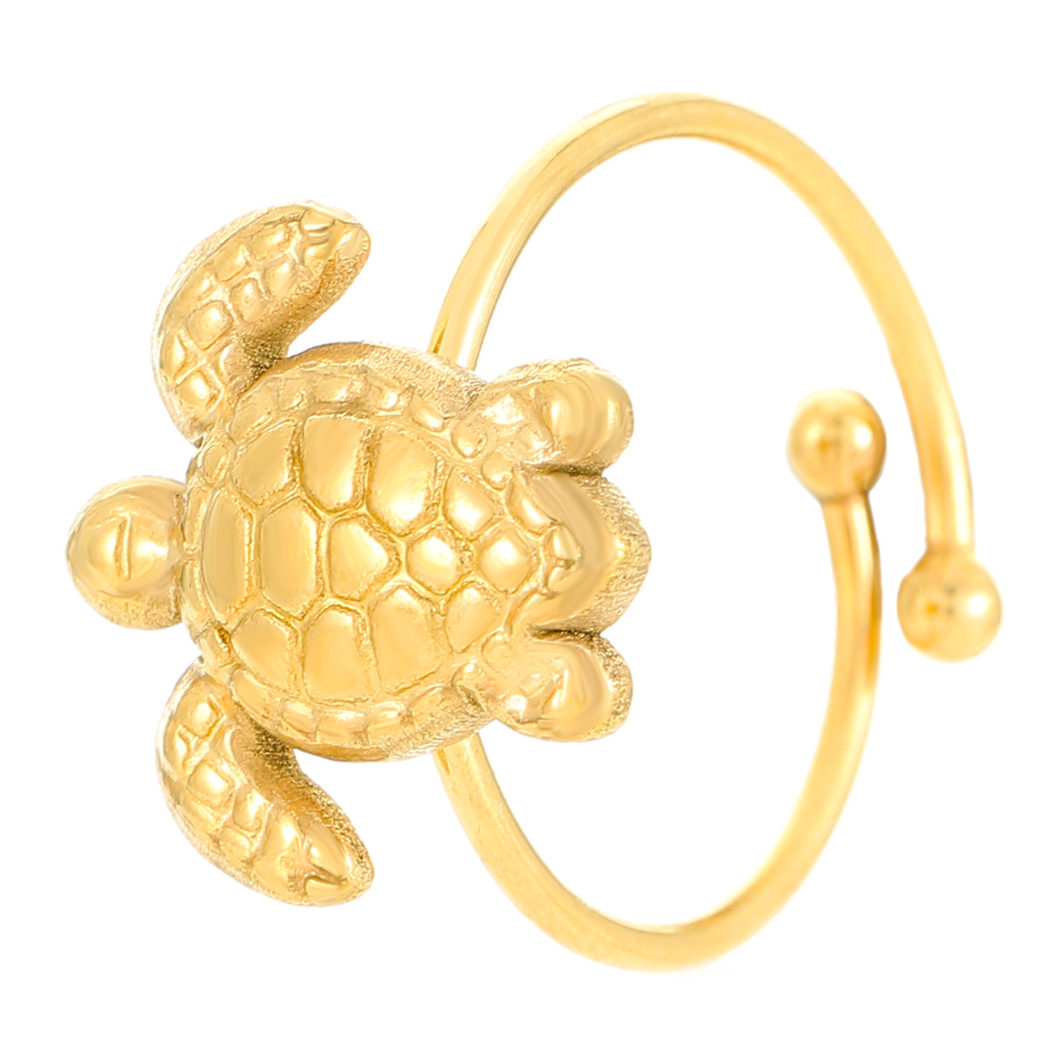17:05 18K True Gold Turtle N-942