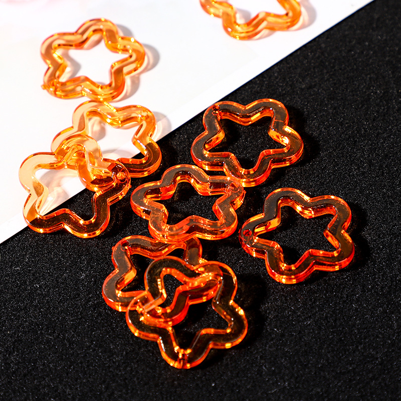 Transparent orange