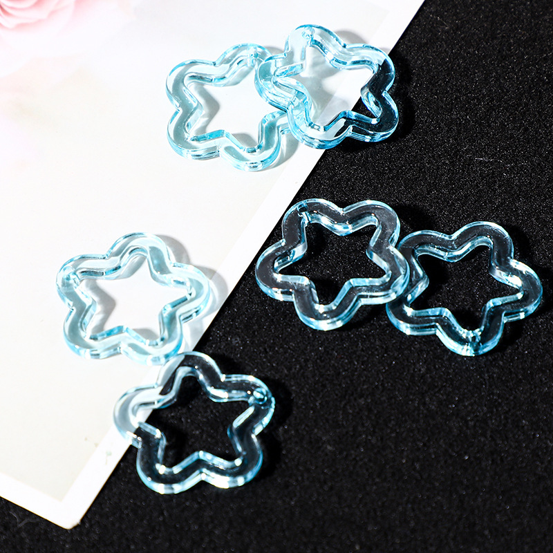 Transparent blue