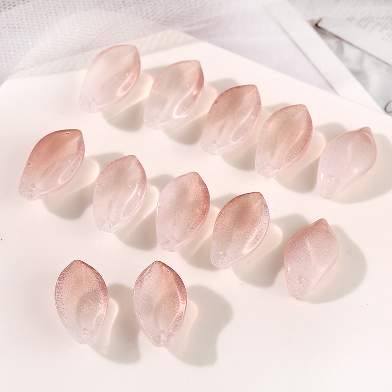 5:5 Light Brown Pink White Gradient