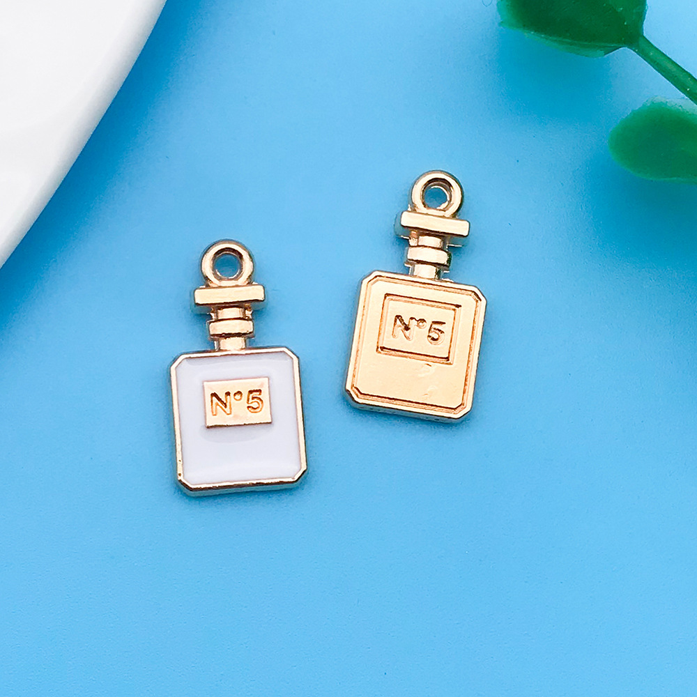 15:Oil drop white rectangular perfume bottle 8x16mm-12163-0.8g