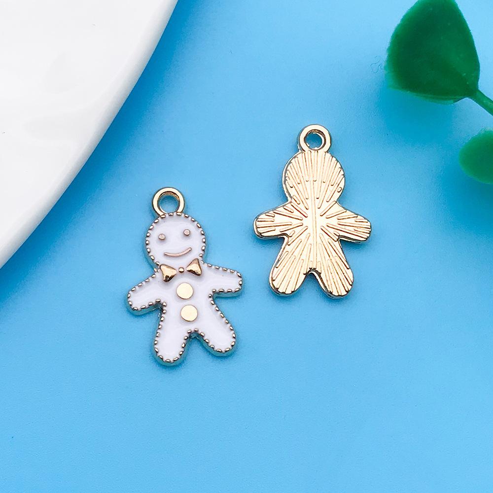 26:Drip White Christmas Snowman 12x18mm-14195-1g