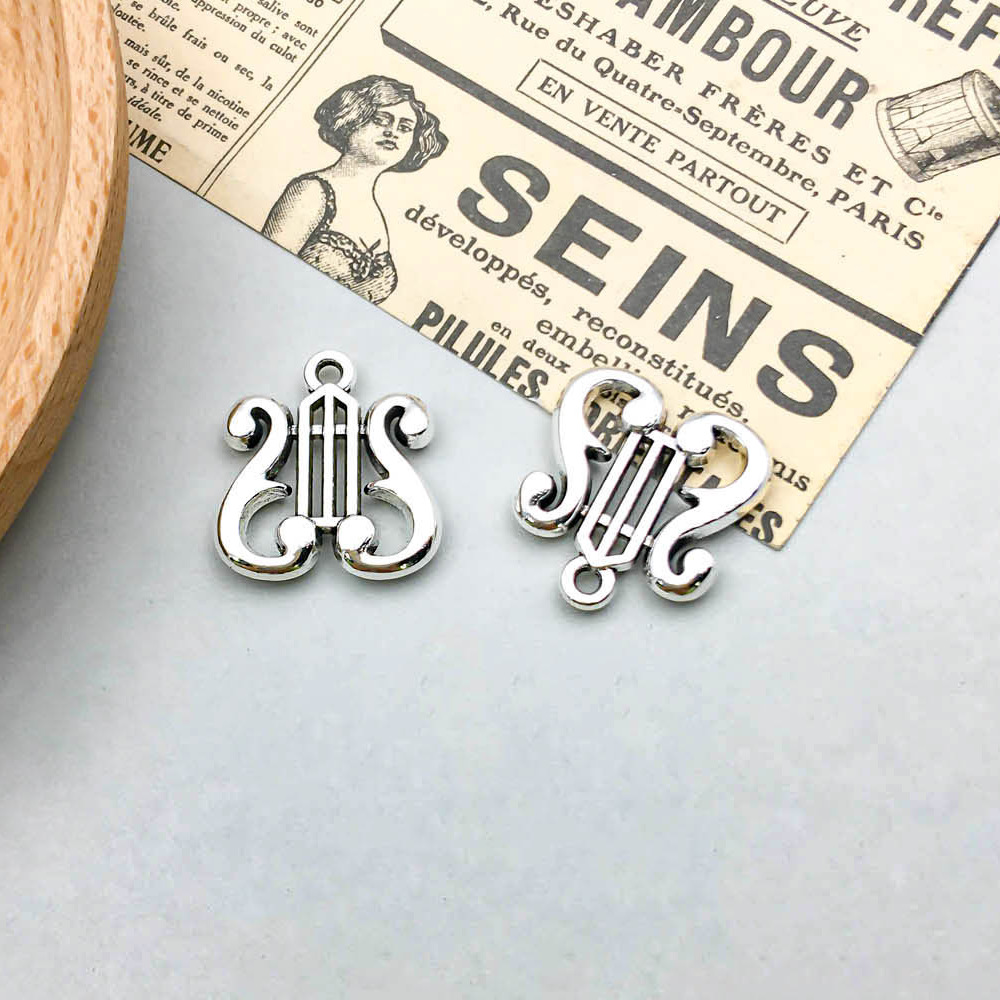 11:1 antique silver organ 16*18mm-1.9g-10794