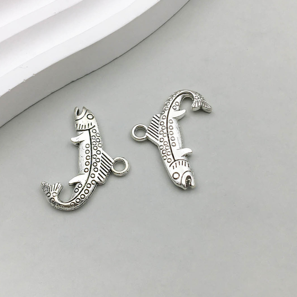 13:1 antique silver ocean tuna 25*14mm-1.8g-10376