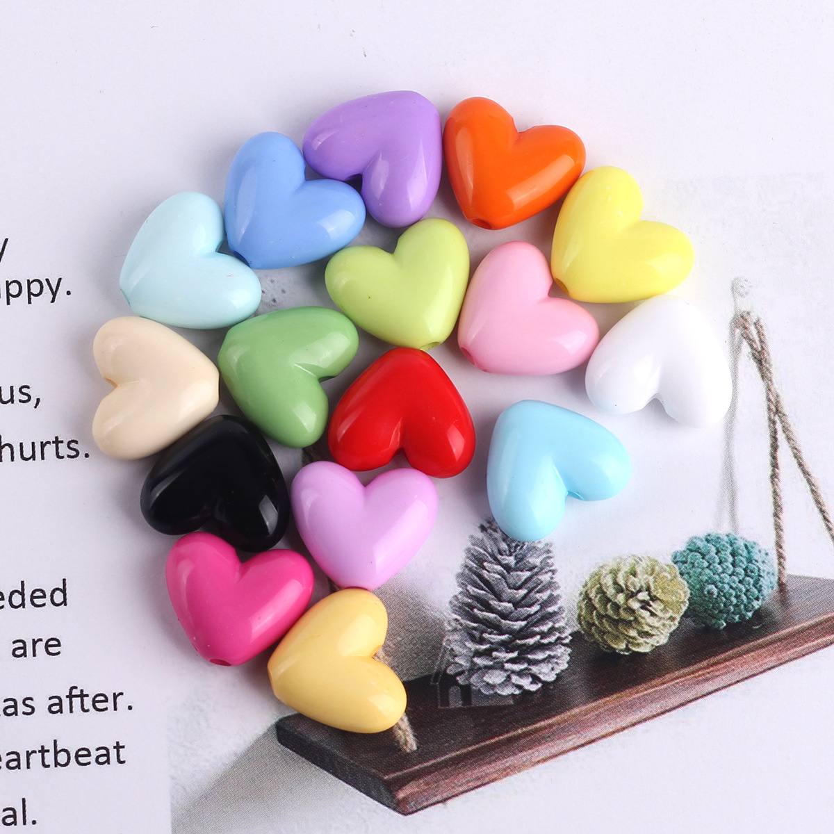 Color mixing (uneven color)