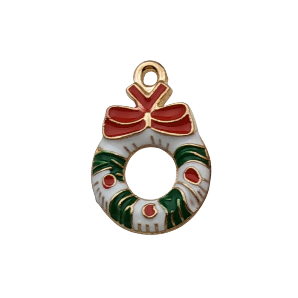 17:1 dripping green Christmas wreath wreath 16*23mm-1.8g-9908