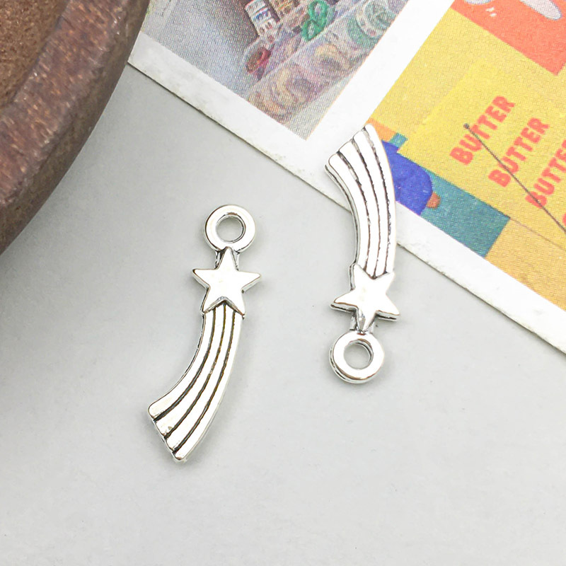 21:1 antique silver star meteor 5*19mm-1.7g-9067