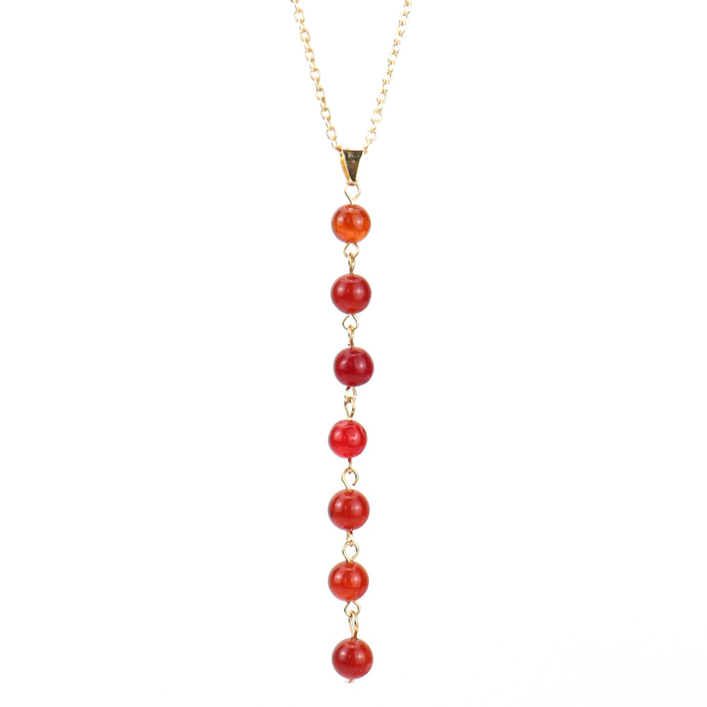 8:Gold + Red Agate