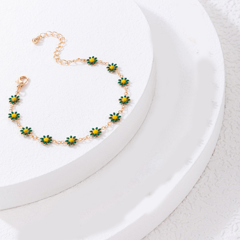 4:Green Flower Bracelet