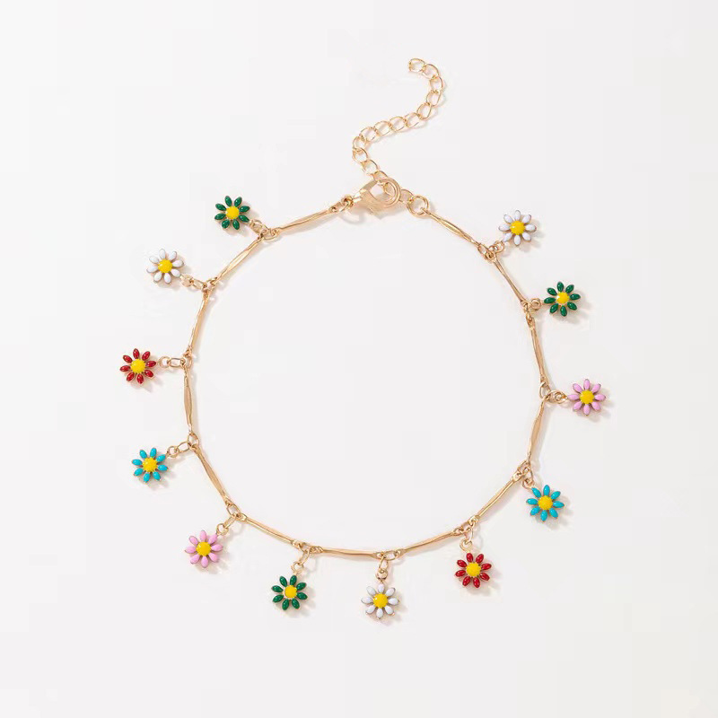 6:Colored chrysanthemum bracelet