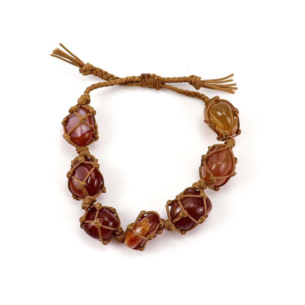 2:brown red agate