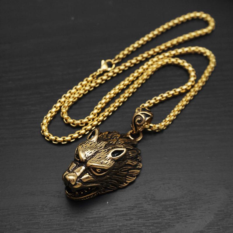 6:Gold with 4mm60cm square pearl chain