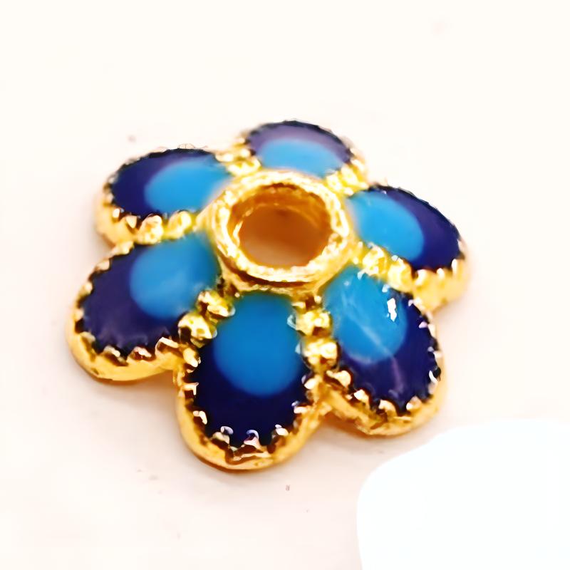 2:8mm golden bead cap