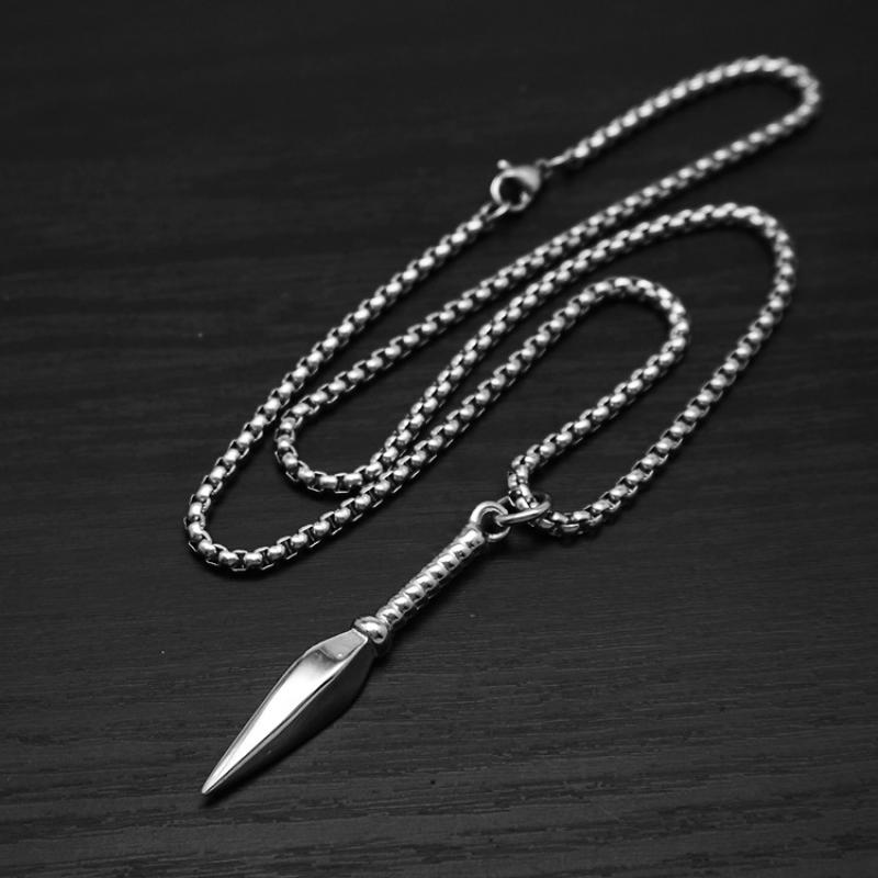 Steel color with 60cm square pearl chain