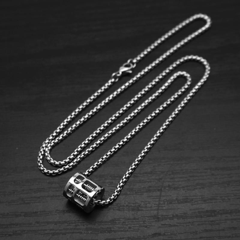 Steel color with 2mm55cm square pearl chain